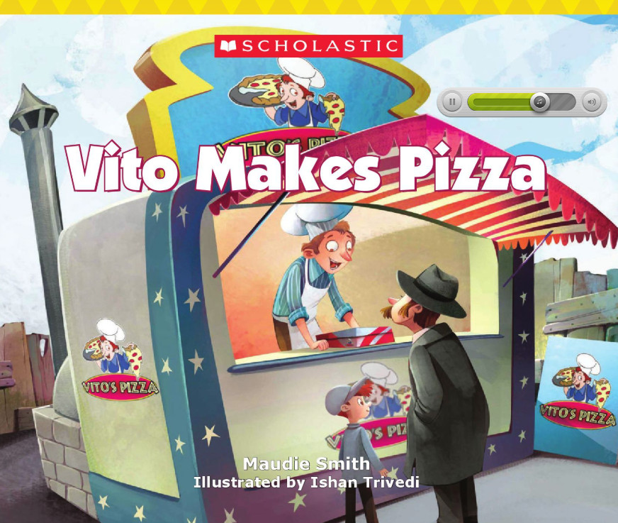 Vito Makes Pizza書籍封面圖片