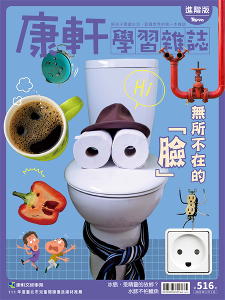 Top945康軒學習雜誌 [進階版] [第516期]:無所不在的「臉」書籍封面圖片