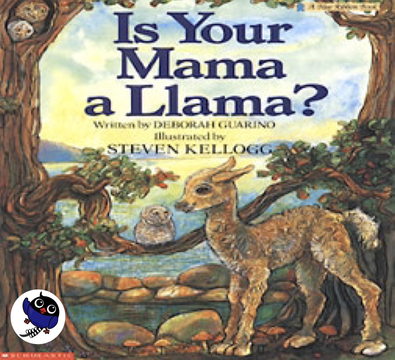 Is Your Mama a Llama書籍封面圖片