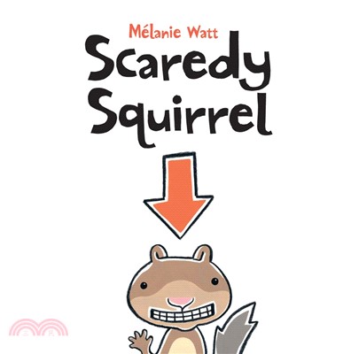 Scaredy Squirrel書籍封面圖片