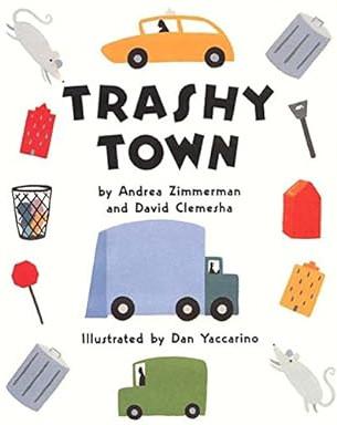 Trashy Town書籍封面圖片