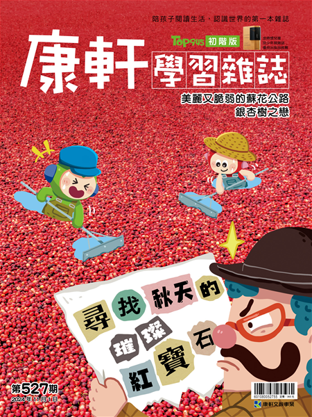 Top945康軒學習雜誌 [初階版] [第527期]:尋找秋天的璀璨的紅寶石書籍封面圖片